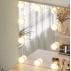 ΤΟΥΑΛΕΤΑ ΜΕ ΦΩΤΙΣΜΟ LED & ΡΑΦΙΑ FB92501.01 ΜΕΛΑΜΙΝΗ ΣΕ SONAMA 75x40x134.5Υεκ