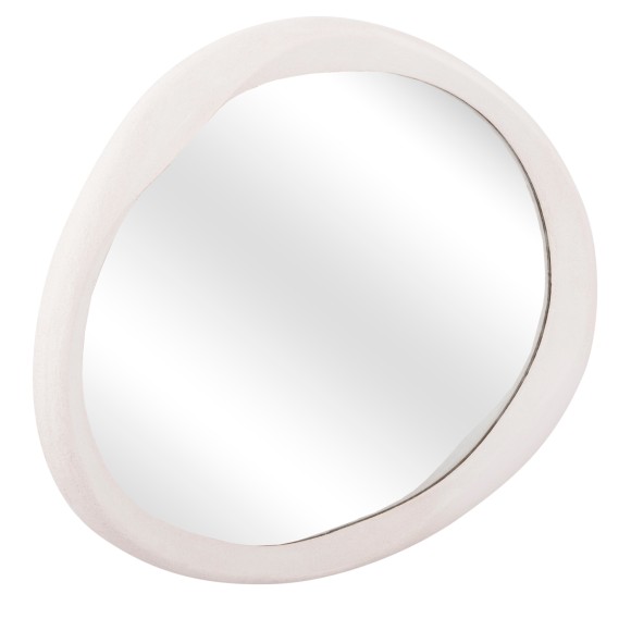ΚΑΘΡΕΠΤΗΣ ΤΟΙΧΟΥ ΟΒΑΛ FB94513 MDF ΣΕ ΥΠΟΛΕΥΚΟ 90x3,2x60Υεκ