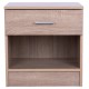 ΚΟΜΟΔΙΝΟ ΜΕ 1 ΣΥΡΤΑΡΙ SONAMA 45x35,5x47Υ εκ. FB92345.01