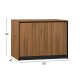ΝΤΟΥΛΑΠΙ ΓΡΑΦΕΙΟY FB92357 ΜΕΛΑΜΙΝΗ ΣΕ HONEY OAK & ΓΚΡΙ 120x40x80Υεκ.