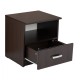 ΚΟΜΟΔΙΝΟ ΜΕ ΣΥΡΤΑΡΙ FB92431.02 ΜΕΛΑΜΙΝΗ WENGE 45x40x48Υεκ.