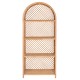 ΒΙΒΛΙΟΘΗΚΗ FB99552 ΑΠΟ ΦΥΣΙΚΟ RATTAN ΣΕ ΦΥΣΙΚΟ ΧΡΩΜΑ 80x40x182Υεκ.