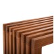 ΚΟΝΣΟΛΑ FB99831 ΜΑΣΙΦ ΞΥΛΟ TEAK ΣΕ ΦΥΣΙΚΟ ΧΡΩΜΑ 130x29,5x46Υ εκ.