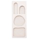 ΡΑΦΙΕΡΑ ΤΟΙΧΟΥ FB918069 MDF ΣΕ ΥΠΟΛΕΥΚΟ ΧΡΩΜΑ 47x18x120Υεκ.