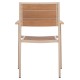 ΠΟΛΥΘΡΟΝΑ ΑΛΟΥΜΙΝΙΟΥ FB95127.04 ΣΑΜΠΑΝΙ ΜΕ POLYWOOD 55x52x86Yεκ.