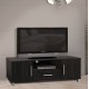 ΕΠΙΠΛΟ ΤΗΛΕΟΡΑΣΗΣ ΜΕΛΑΜΙΝΗΣ FB92203.01 ZEBRANO 120x40x39Y εκ.