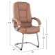 ΚΑΡΕΚΛΑ ΕΠΙΣΚΕΠΤΗ FB91144.09 PU CAMEL 63x67x112Υεκ