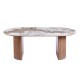 ΤΡΑΠΕΖΙ ΟΒΑΛ FB918428 ΚΕΡΑΜΙΚΟ TOP ΣΕ PANDORA--MDF ΠΟΔΙΑ 210x100x77Υεκ