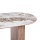 ΤΡΑΠΕΖΙ ΟΒΑΛ FB918428 ΚΕΡΑΜΙΚΟ TOP ΣΕ PANDORA--MDF ΠΟΔΙΑ 210x100x77Υεκ