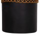 ΒΟΗΘΗΤΙΚΟ ΤΡΑΠΕΖΙ FB918159.01 FIBER CEMENT ΜΑΥΡΟ & RATTAN--Φ60x76,5Υεκ