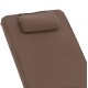 ΜΑΞΙΛΑΡΙ ΞΑΠΛΩΣΤΡΑΣ TEXTILENE 600gr/m2 2X1 SIFNOS FB911237.04T 194x70x11εκ.