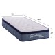 ΣΤΡΩΜΑ DREAMTOPIA, σειρά PRIVILEGE FB9660.90 POCKET SPRING ΜΕ ΑΝΩΣΤΡΩΜΑ 90X190x29Υεκ.