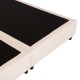 ΚΡEΒΑΤΙ ΔΙΠΛΟ FB9717 ΜΠΕΖ ΥΦΑΣΜΑ ΓΙΑ ΣΤΡΩΜΑ 160x200εκ.
