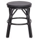 ΣΚΑΜΠΟ ΑΛΟΥΜΙΝΙΟΥ FB96285.02 BAMBOO LOOK & TEXTILENE ΣΕ ΜΑΥΡΟ Φ36x46Υεκ.