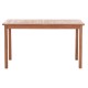 ΤΡΑΠΕΖΙ ΟΡΘΟΓΩΝΙΟ FB918123 ΞΥΛΟ TEAK--ΦΥΣΙΚΟ 140x80x76Υεκ.