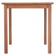 ΤΡΑΠΕΖΙ ΟΡΘΟΓΩΝΙΟ FB918123 ΞΥΛΟ TEAK--ΦΥΣΙΚΟ 140x80x76Υεκ.
