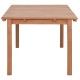 ΤΡΑΠΕΖΙ ΟΡΘΟΓΩΝΙΟ FB96616 ΞΥΛΟ TEAK--ΦΥΣΙΚΟ 200x100x75Υεκ.