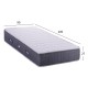ΣΤΡΩΜΑ DREAMTOPIA CLOUD9 FB9656.90-200 BONNELL SPRING 90x200x27Υ εκ.