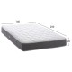 ΣΤΡΩΜΑ DREAMTOPIA ΣΕΙΡΑ LULLABY ALOE VERA FB9655.140-200 BONNELL SPRING 140x200x20Y εκ.