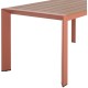 ΤΡΑΠΕΖΙ ΕΞΩΤ.ΧΩΡΟΥ FB96059.08 ΑΛΟΥΜΙΝΙΟ ΣE TERRACOTTA & POLYWOOD 160X80Χ75Υεκ.