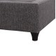 ΥΠΟΣΤΡΩΜΑ/ΚΡΕΒΑΤΙ KING-SIZE FB921218 ΓΚΡΙ ΥΦΑΣΜΑ--ΓΙΑ 180x200εκ.