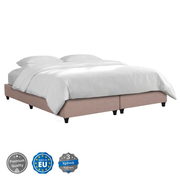 ΥΠΟΣΤΡΩΜΑ/ΚΡΕΒΑΤΙ KING-SIZE FB921218.01 ΜΠΕΖ ΥΦΑΣΜΑ--ΓΙΑ 180x200εκ.