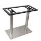 ΒΑΣΗ INOX 40X70X72εκ. FB9423 INOX201