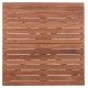 ΕΠΙΦΑΝΕΙΑ ΤΡΑΠΕΖΙΟΥ ΤΕΤΡΑΓΩΝΗ FB918137 ΞΥΛΟ TEAK--ΦΥΣΙΚΟ 80x80x4(πάχος)εκ.