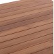 ΕΠΙΦΑΝΕΙΑ ΤΡΑΠΕΖΙΟΥ ΤΕΤΡΑΓΩΝΗ FB918137 ΞΥΛΟ TEAK--ΦΥΣΙΚΟ 80x80x4(πάχος)εκ.