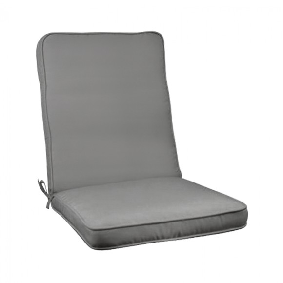 ΜΑΞΙΛΑΡΙ ΚΑΡΕΚΛΑΣ ΜΕ ΠΛΑΤΗ POLYESTER CHIOS ΓΚΡΙ FB11238.10P 110X46X6 εκ.