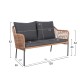 ΚΑΝΑΠΕΣ ΕΞ.ΧΩΡΟΥ FB96054.03 ΑΛΟΥΜ. ΑΝΘΡΑΚΙ-ΣΥΝΘ.RATTAN ΜΠΕΖ-ΑΝΘΡΑΚΙ ΜΑΞΙΛΑΡΙΑ
