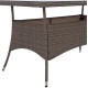 ΤΡΑΠΕΖΙ ΜΕΤΑΛΛΙΚΟ FB95507.01 WICKER ΓΚΡΙ 150x90x75Υεκ.