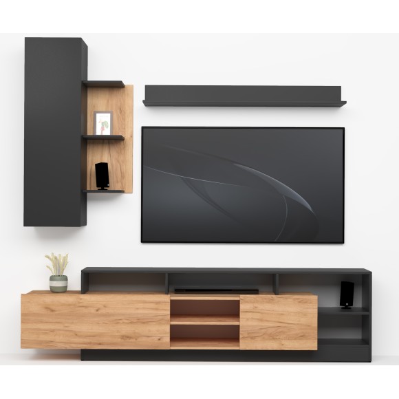 ΣΥΝΘΕΣΗ ΤΗΛΕΟΡΑΣΗΣ CAPELLA H 210 x W 210 x D 40 cm Κ003/0164