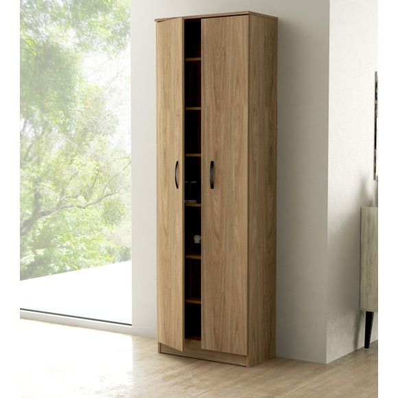 ΠΑΠΟΥΤΣΟΘΗΚΗ ΠΛΟΥΤΩΝΑΣ 60Χ33Χ192 2 ΠΟΡΤΕΣ & 6 ΡΑΦΙΑ 358