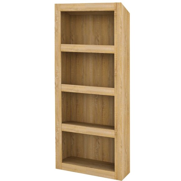 ΒΙΒΛΙΟΘΗΚΗ Cubit  80*30*180 4 ραφια 16 mm - sonoma