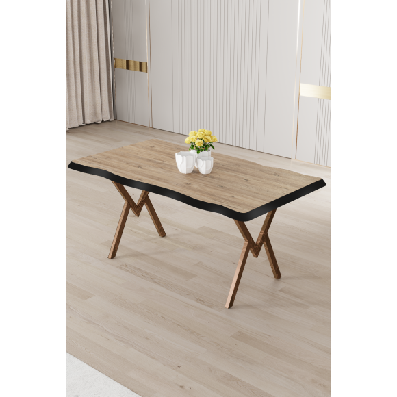 ΤΡΑΠΕΖΙ ΤΡΑΠΕΖΑΡΙΑΣ HELIOS 73Χ140Χ80 HAZAR (ΕΙΣΑΓΩΓΗΣ)