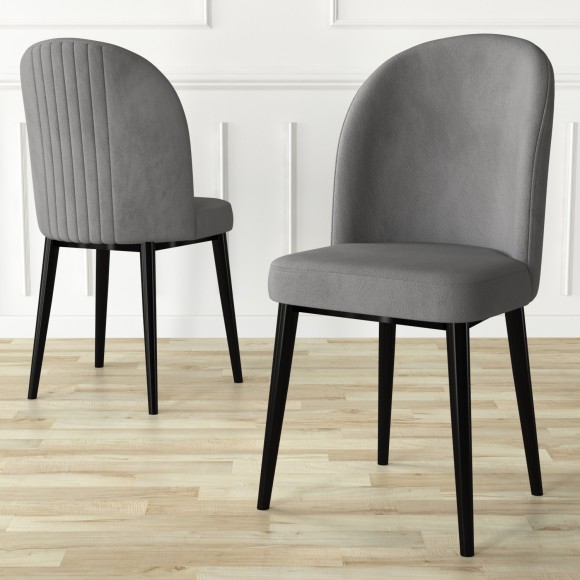 ΚΑΡΕΚΛΑ ΤΡΑΠΕΖΑΡΙΑΣ SELENE 91X42X34 ΓΚΡΙ BABY FACE 20 (ΕΙΣΑΓΩΓΗΣ)